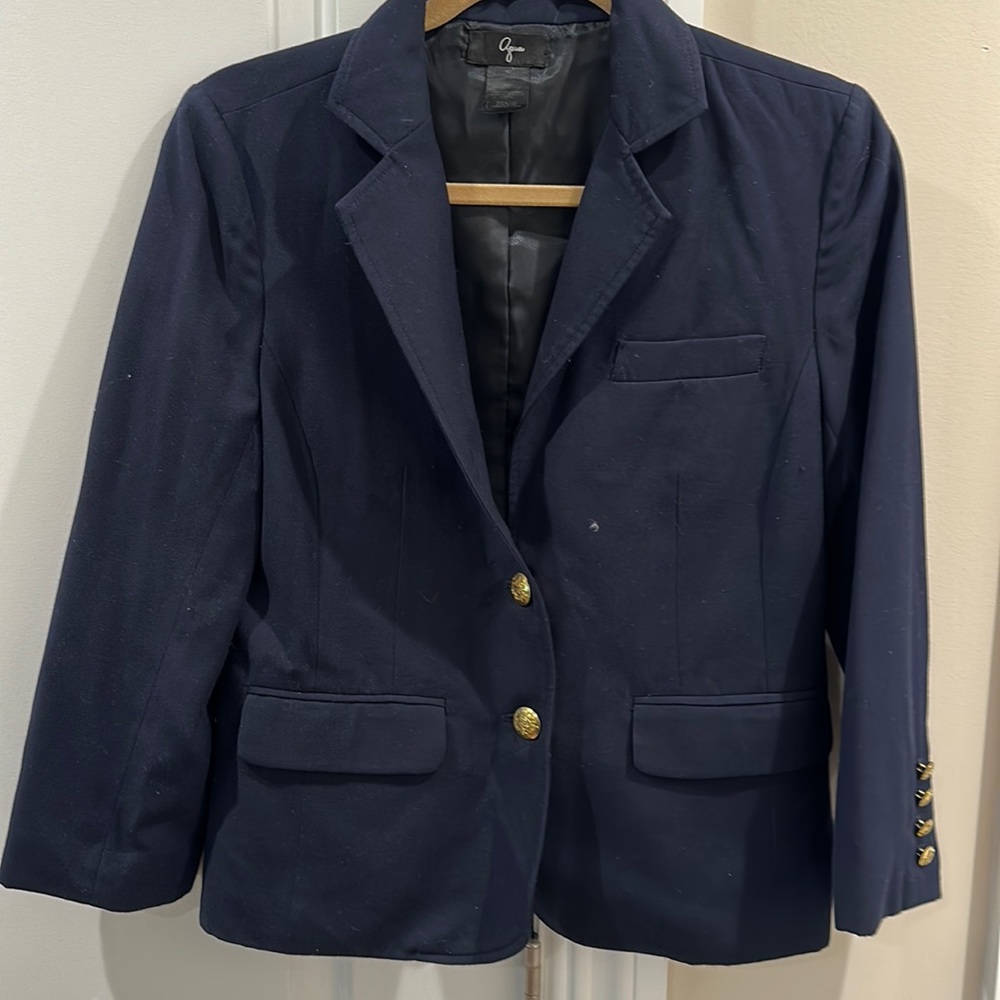 Aqua blue blazer size medium